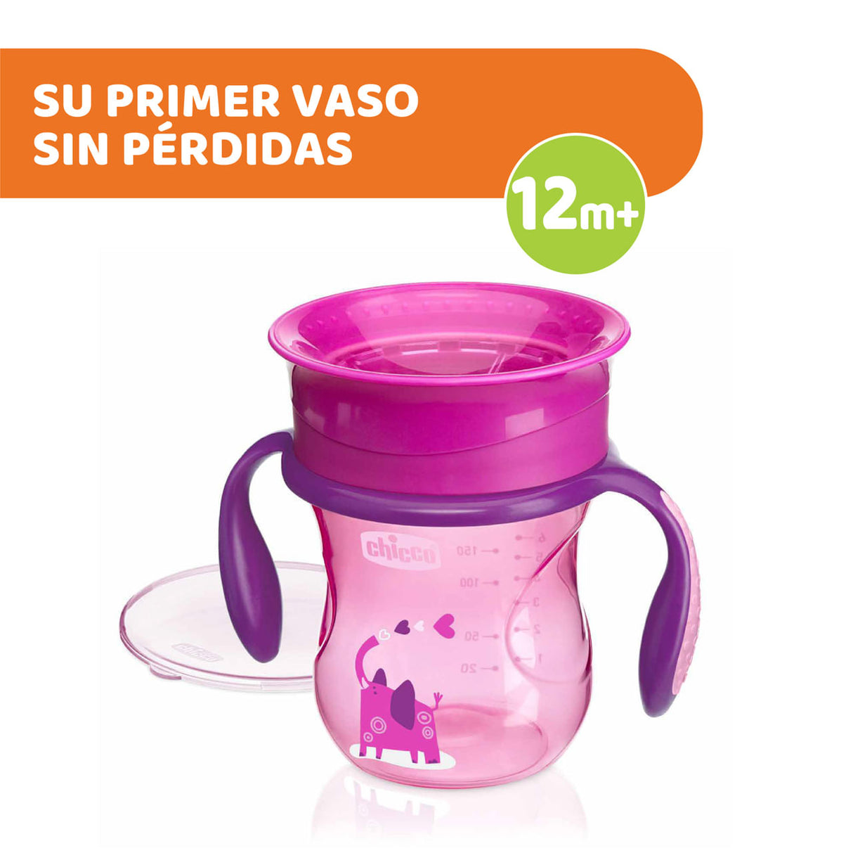 Chicco Vaso Perfect Cup Rosa 12m+ 695110037