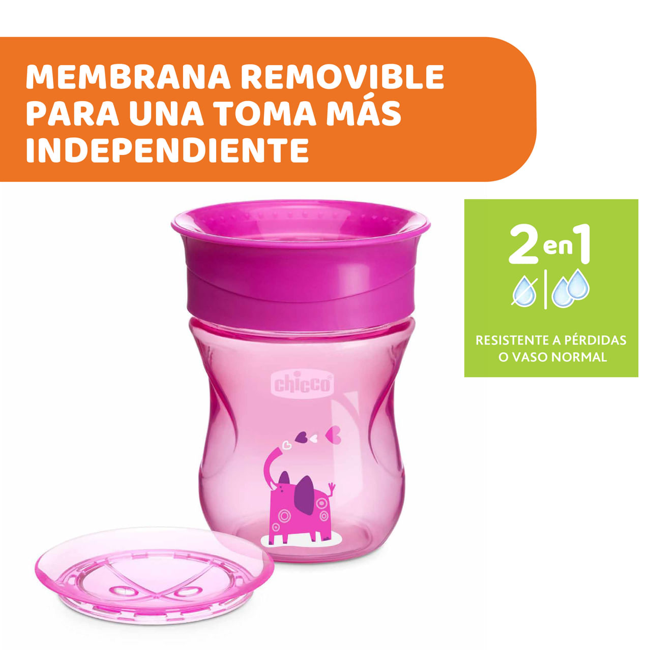 Chicco Vaso Perfect Cup Rosa 12m+ 695110037