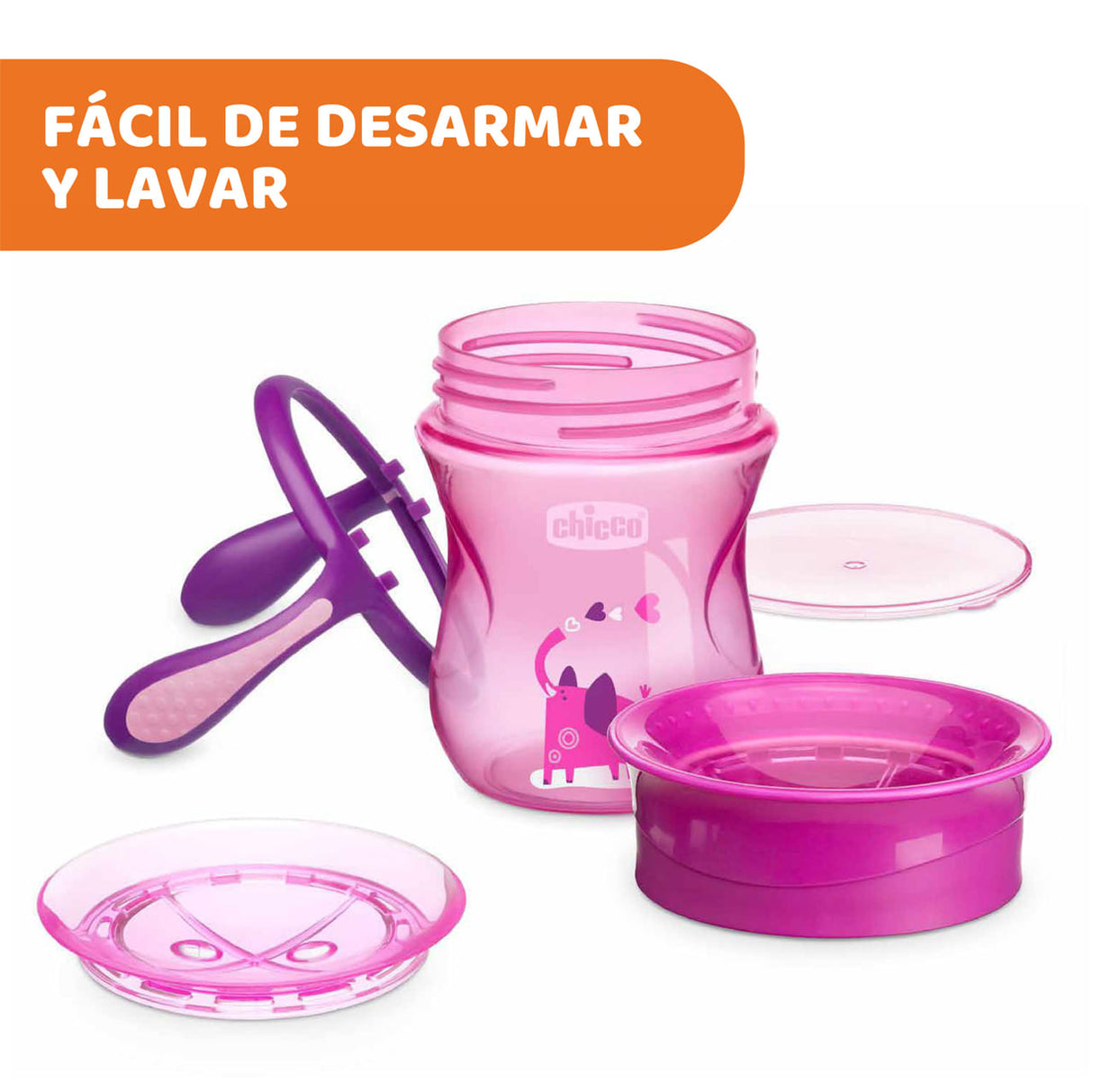 Chicco Vaso Perfect Cup Rosa 12m+ 695110037