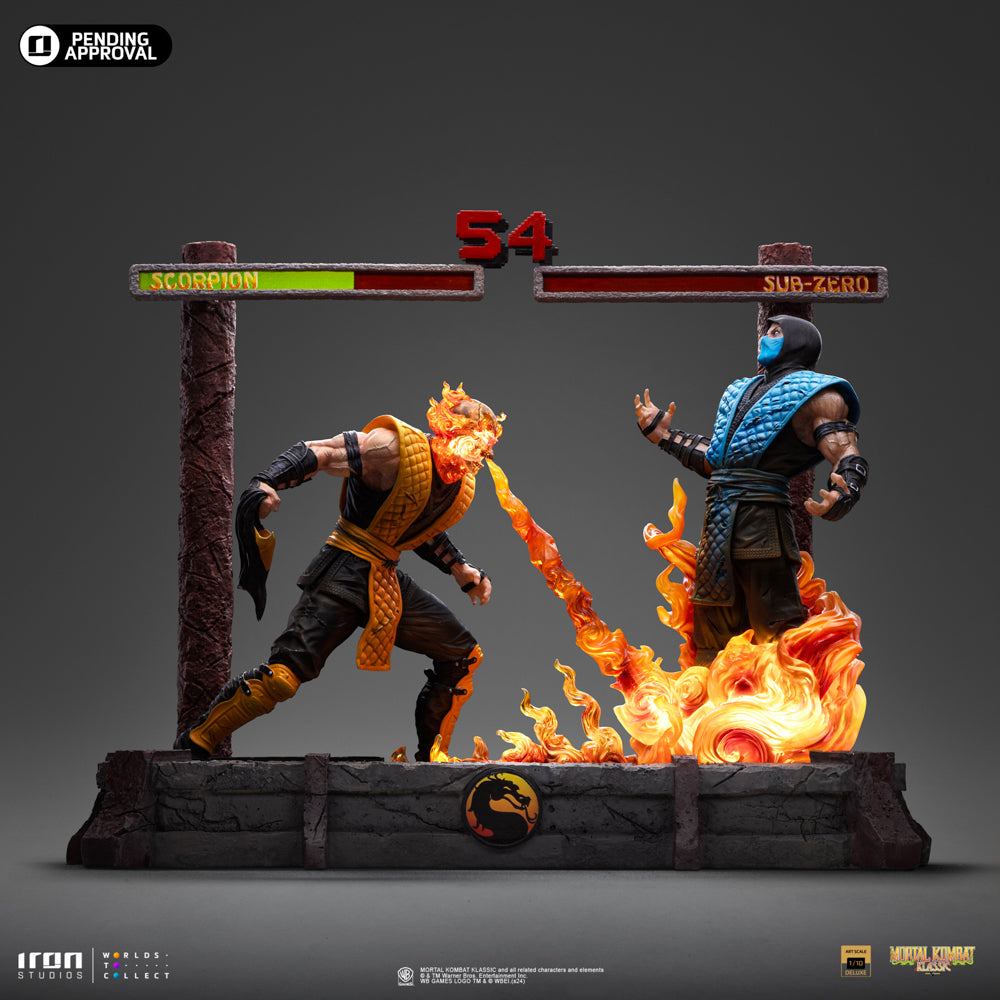 Iron Studios Scorpion Fatality Mortal Kombat Art Scale 1/10 (MORTAL111324-10)