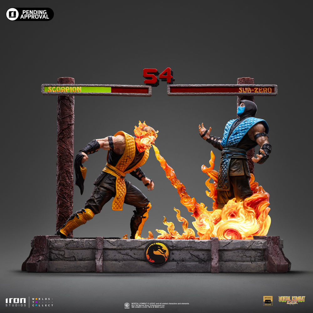 Iron Studios Scorpion Fatality Mortal Kombat Art Scale 1/10 (MORTAL111324-10)