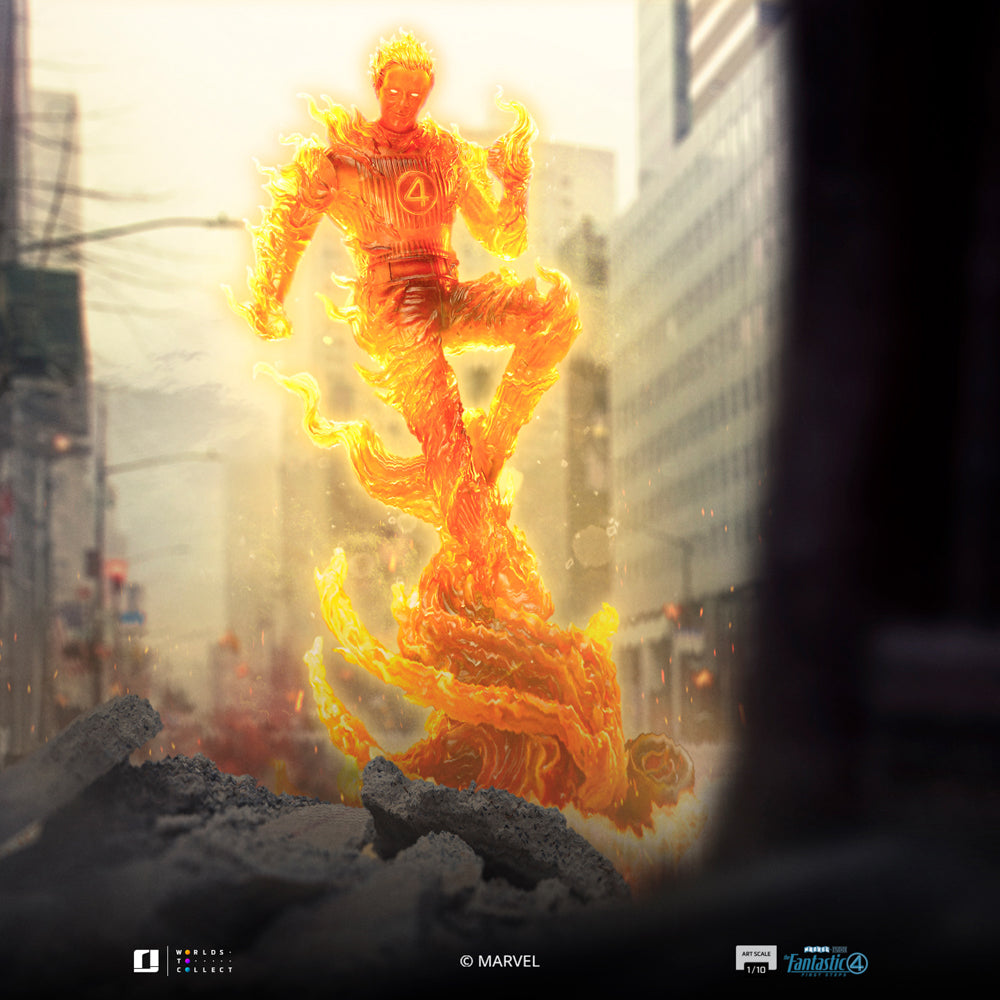 Iron Studios Human Torch Art Scale 1/10 (MARCAS203325-10)