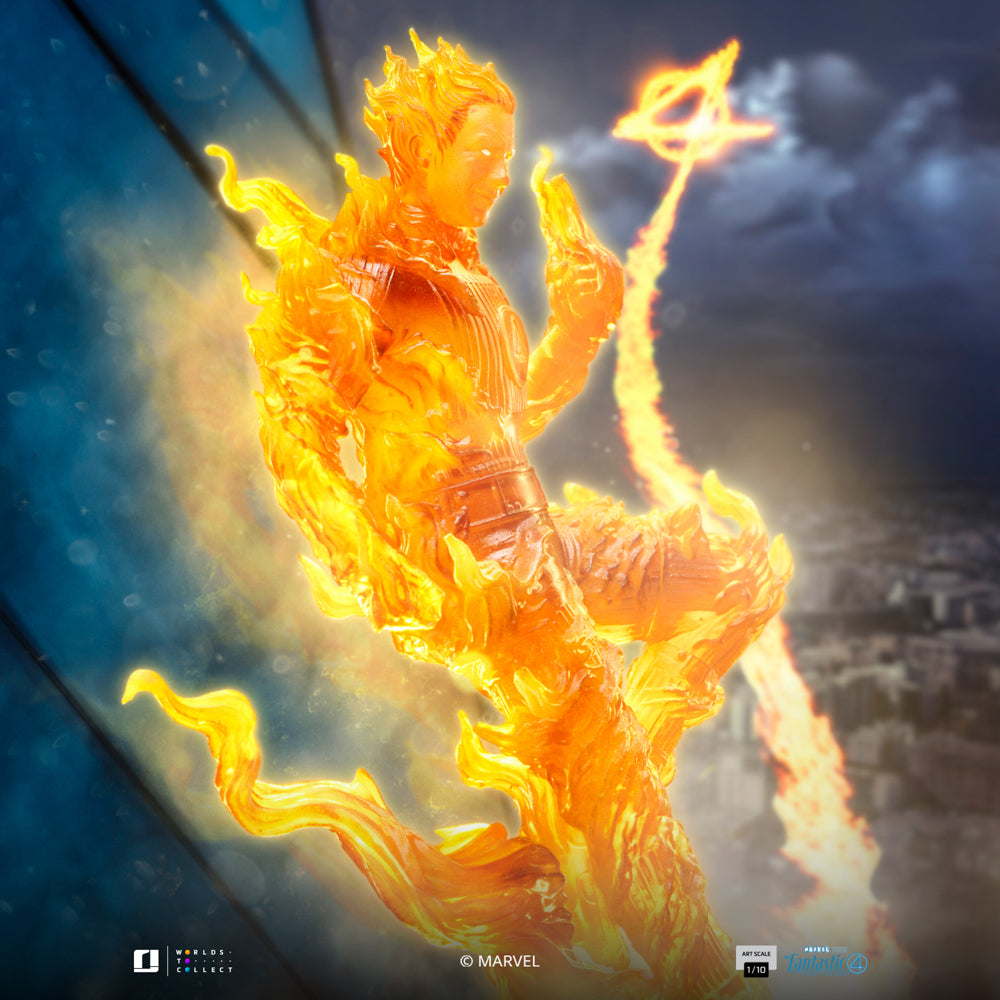 Iron Studios Human Torch Art Scale 1/10 (MARCAS203325-10)