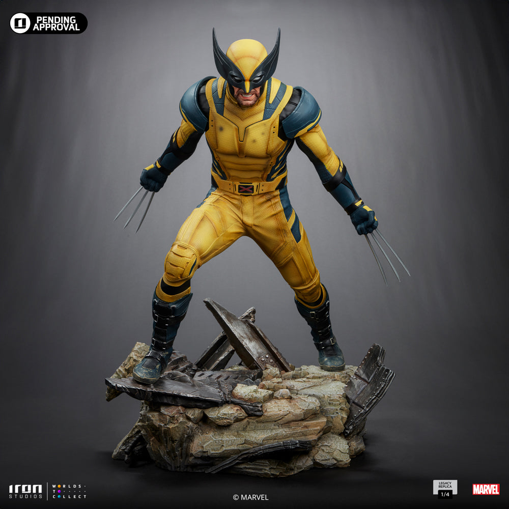 Iron Studios Wolverine Deadpool & Wolverine Legacy Replica 1/4 (MARCAS108224-14)