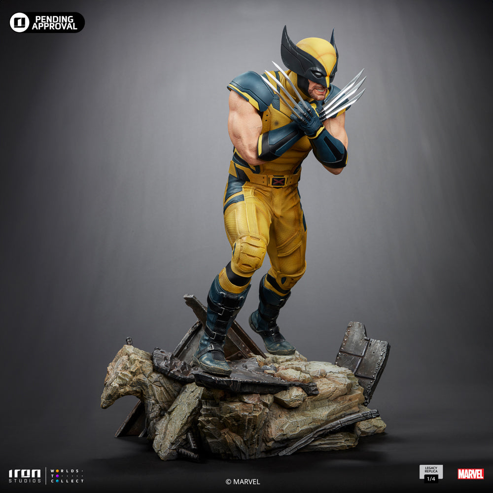 Iron Studios Wolverine Deadpool & Wolverine Legacy Replica 1/4 (MARCAS108224-14)