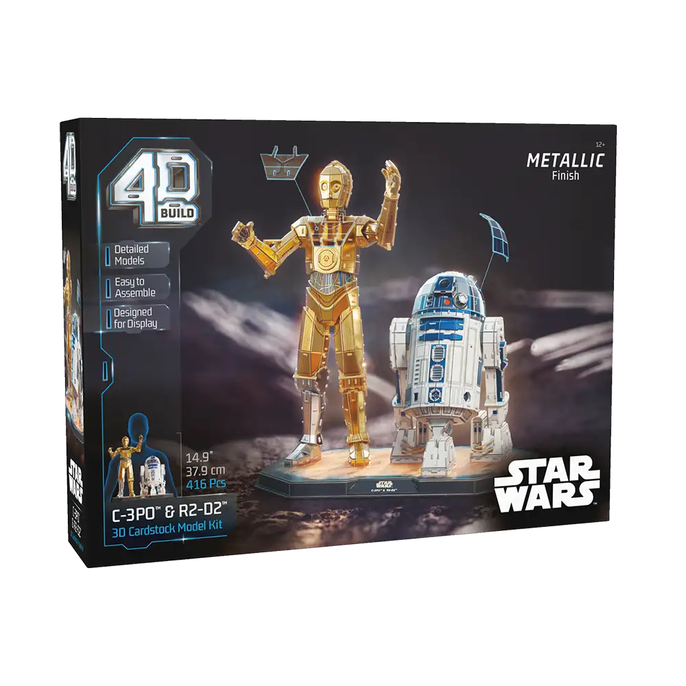 Puzzles 4D Disney Star Wars C3PO R2D2 47191