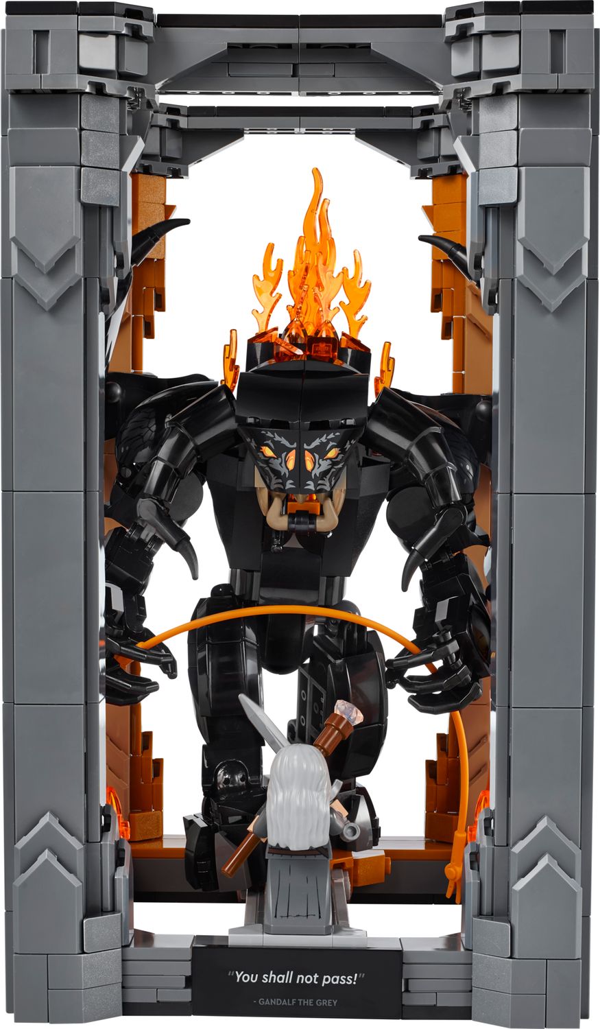 Lego Icons Señor De Los Anillos Balrog Book Nook 10367