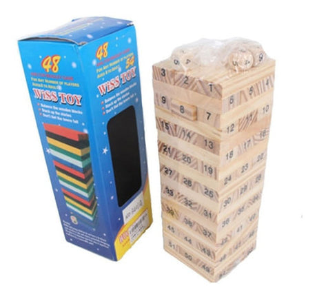 Juego De Mesa Torre De Maderas 1607593