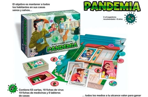 Juego De Mesa Pandemia Toyco