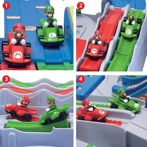 Mario Kart Pista De Obstáculos Racing Deluxe 7390 Epoch