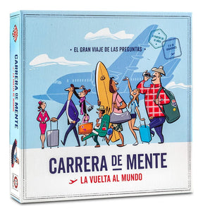 Juego De Mesa Carrera De Mente La Vuelta Al Mundo 4122