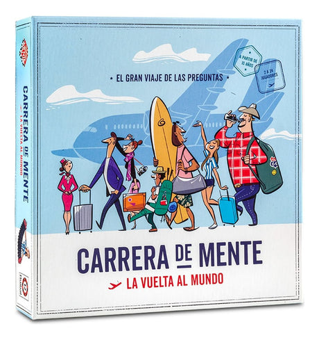 Juego De Mesa Carrera De Mente La Vuelta Al Mundo 4122