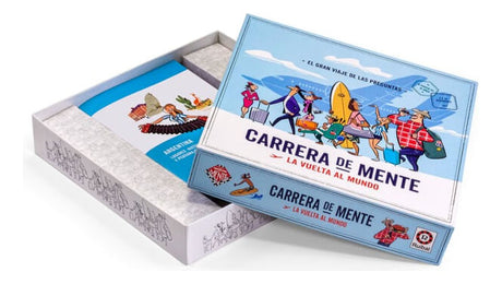 Juego De Mesa Carrera De Mente La Vuelta Al Mundo 4122