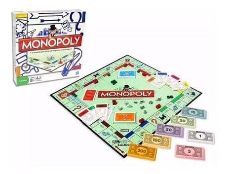 Juego De Mesa Monopoly Popular Familiar Hasbro