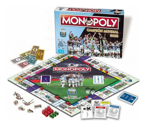 Juego De Mesa Monopoly Afa Campeones Del Mundo 23001