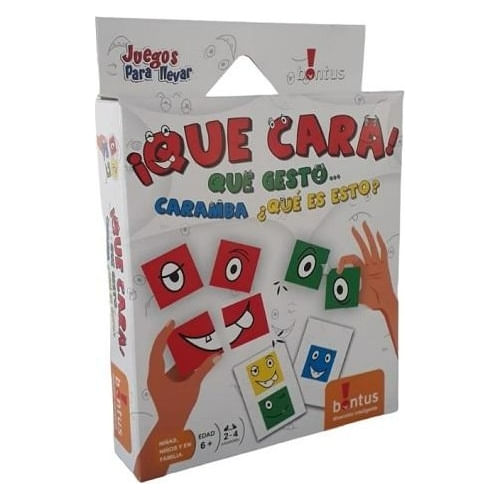 Juego De Cartas Qué Cara! 530 Bontus