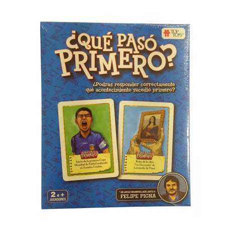 Que Paso Primero? 102430