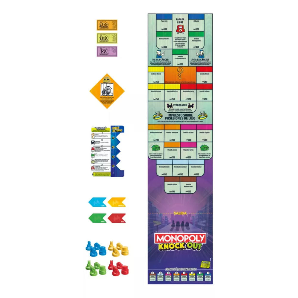Hasbro Monopoly Knock Out F8995