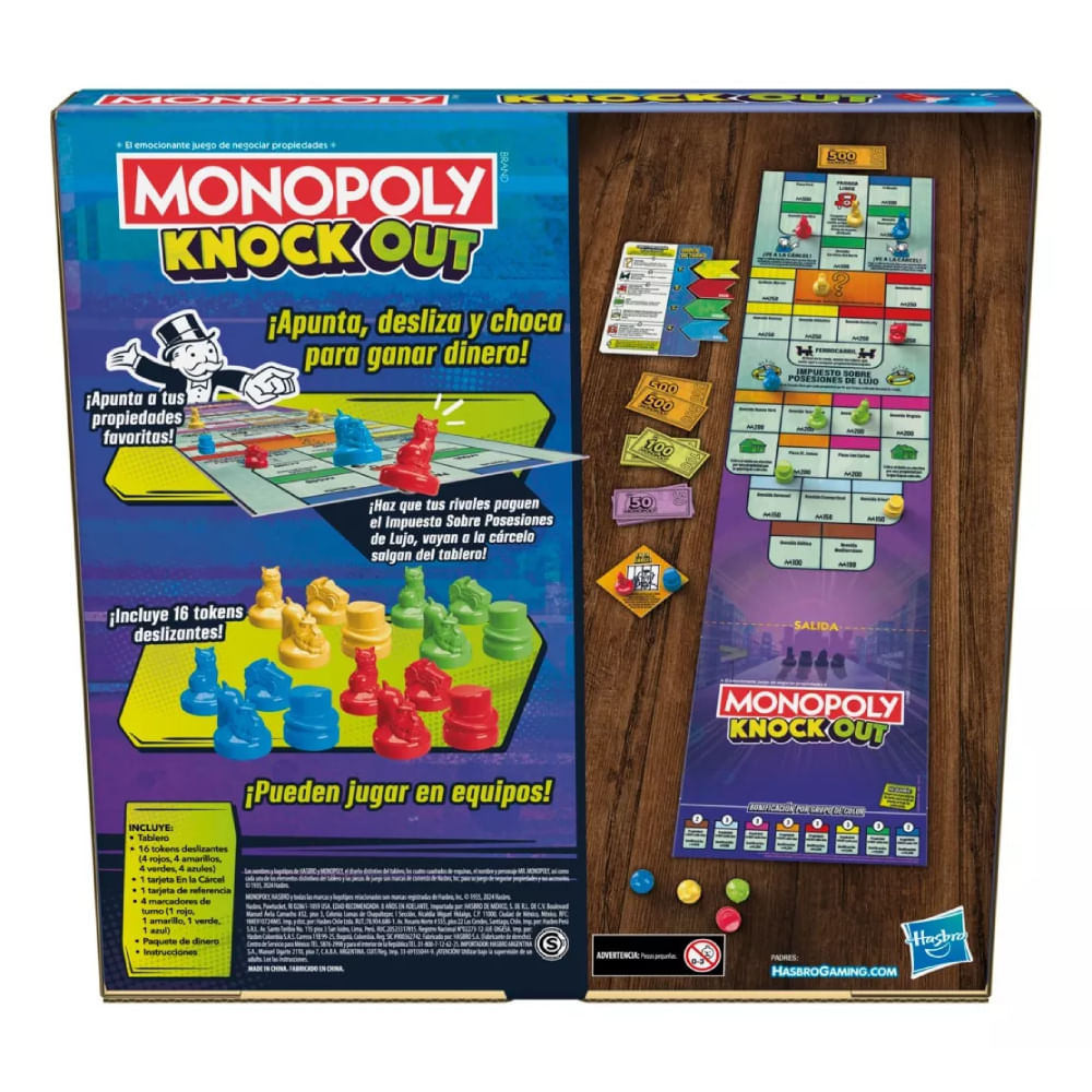 Hasbro Monopoly Knock Out F8995