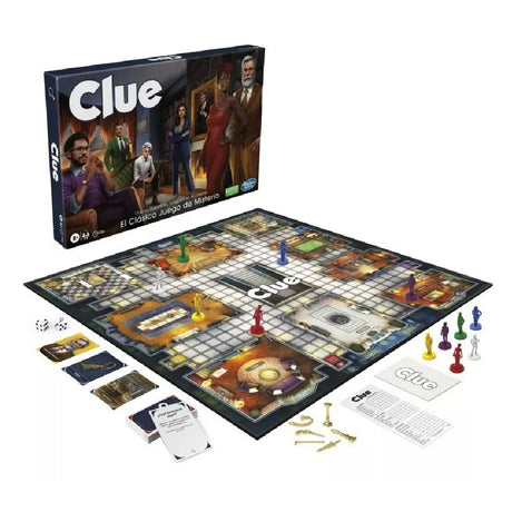 Hasbro Clue El clasico juego de misterio F6420