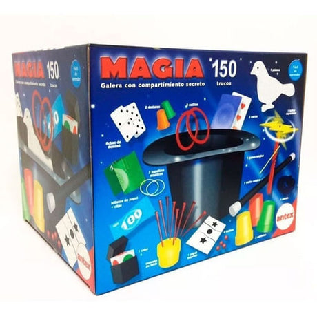 Juego De Magia Con Galera 150 Trucos 5001