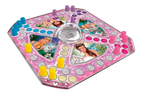 Juego De Ludo Princesas con cubilete Automático 2138