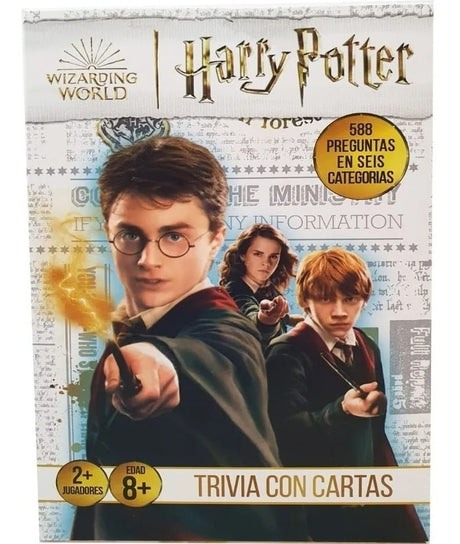 Juego De Mesa Harry Potter Cartas Trivia 22040 Toyco