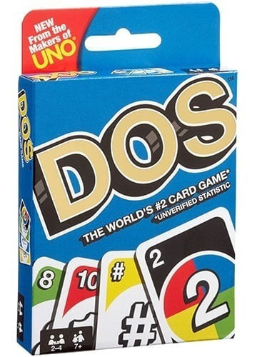 Juego De Cartas Dos Mattel 7601