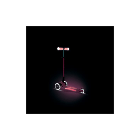 Globber Monopatin Elite Glow Lights, Coral Pink 839-110