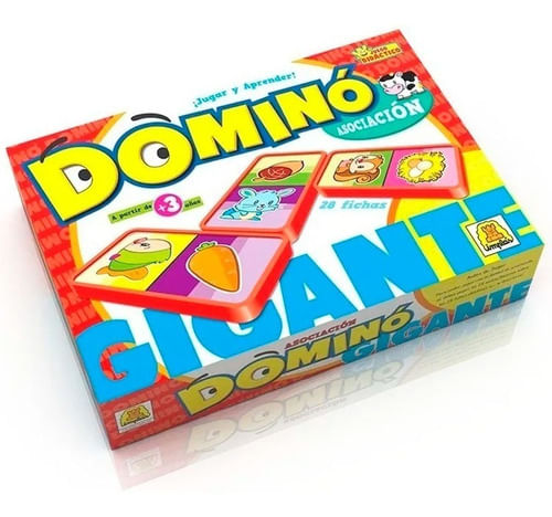 Juego Domino Gigante Asociación 63