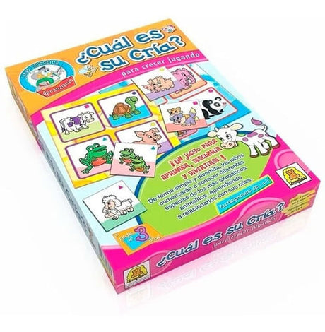 Juego Didáctico Cual Es Su Cría? 327