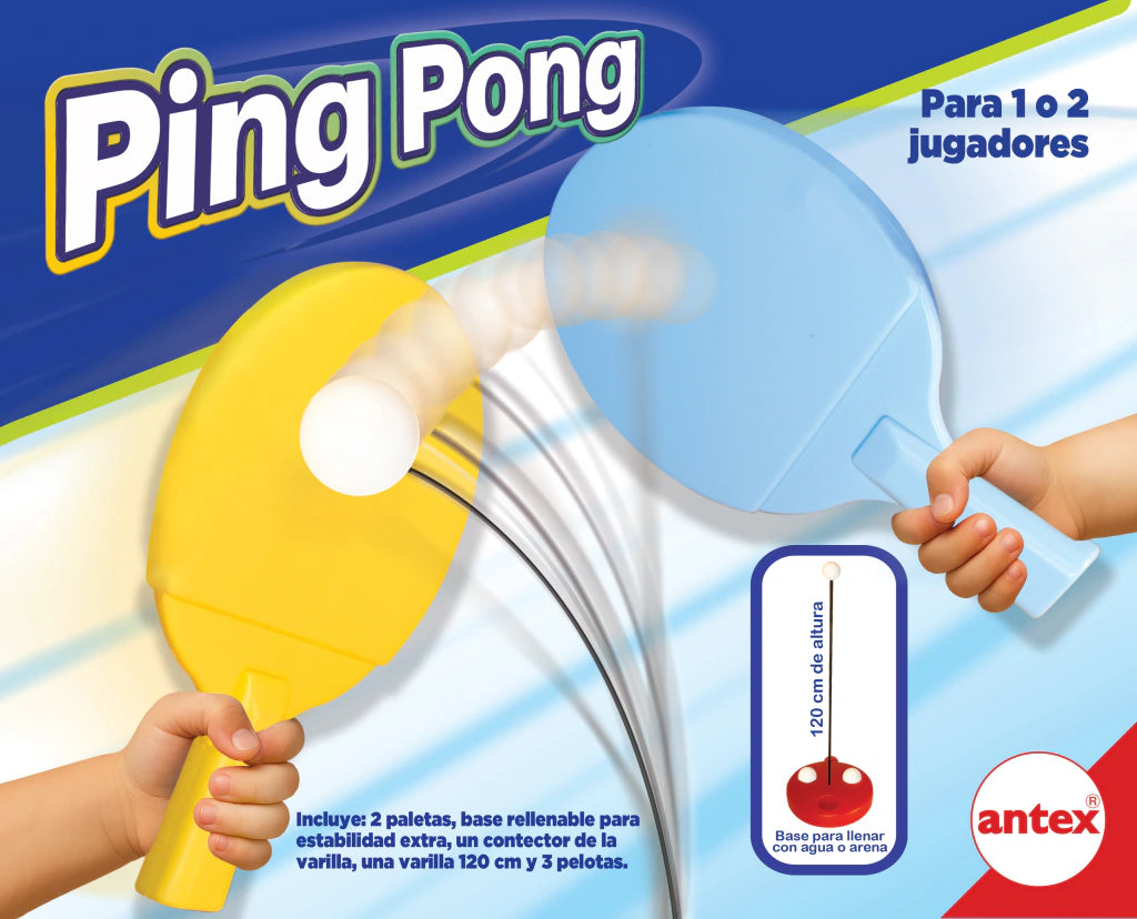 Antex Juego Paletas Ping Pong 1203