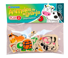 Juego Animales De La Granja Imantados Ianimd