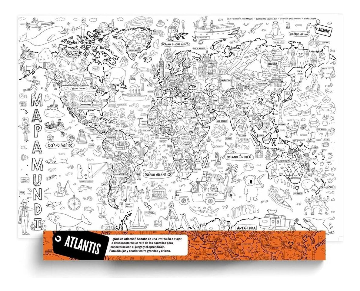 Proyecto Mapamundi Atlantis Mapas