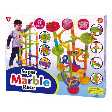 Super Marble Race Laberinto de bolitas 71 pzs 9316