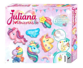 Juliana I love unicorns para moldear SISJUL002