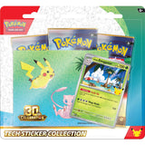Pokemon Tcg: 30th Celebration Tech Sticker Collection Ingles 10-10449-120