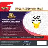 Pokemon Tcg: 30th Celebration Tech Sticker Collection Ingles 10-10449-120