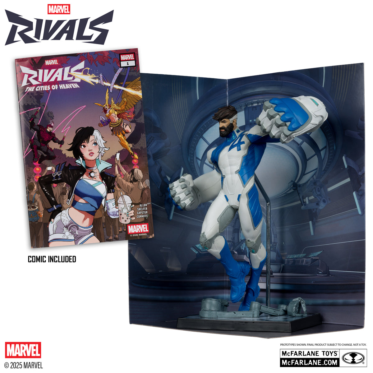 McFarlane Marvel Rivals Collection 1:6TH WV3 - Mr. Fantastic (14864)