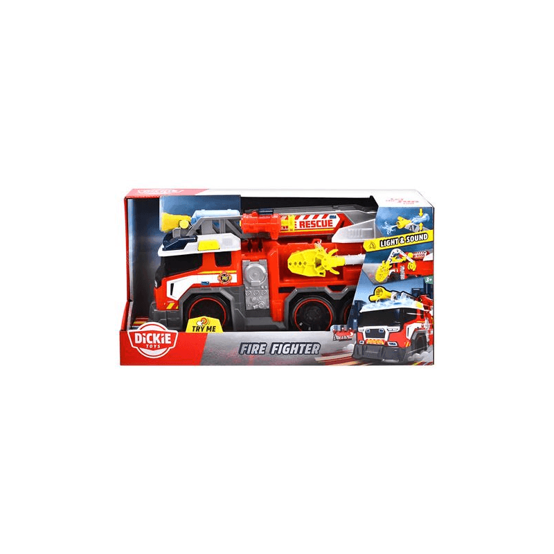 Dickie Toys Camion de bomberos con cañon de agua 203307000