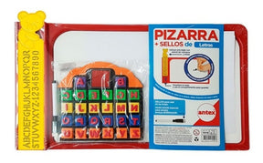 Antex Preescolar Pizarra Con Marcador Y Sellos 7019