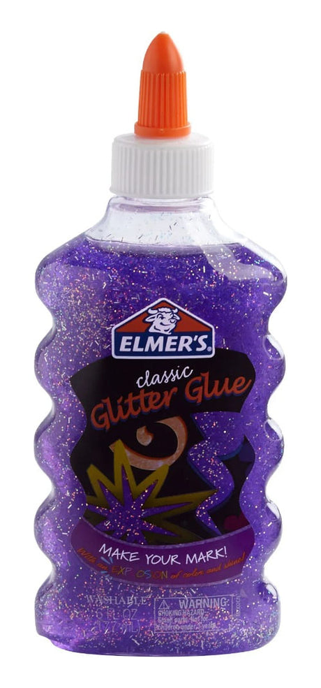 Elmer's Classic Glitter Glue Purple 177ml 2048795