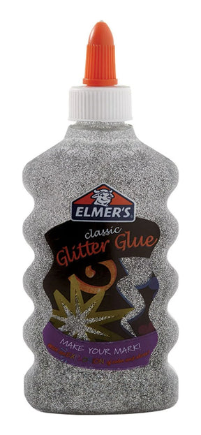 Elmer's Classic Glitter Glue Silver 177ml 2080850