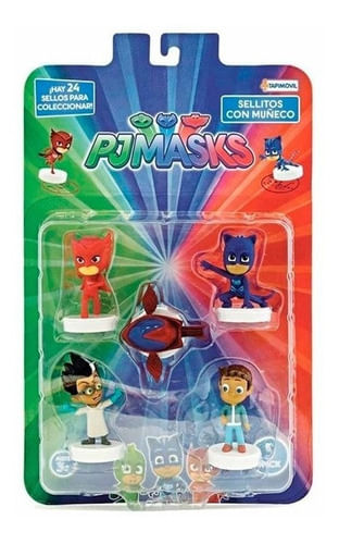 Pj Masks Sellitos con muñeco Epj00857