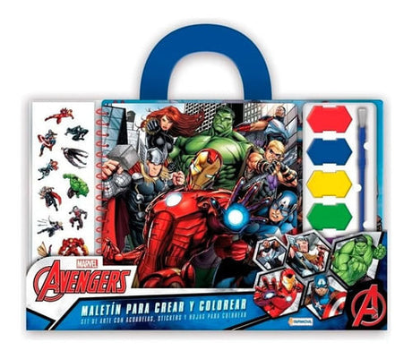 Avengers Maletín De Acuarelas Vavo3428