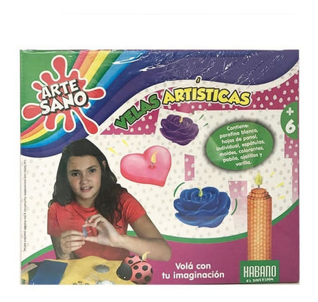 Juego Artesano Fabrica De Velas Artísticas 7100