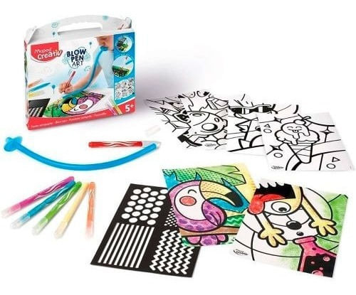 Marcadores X 6 Maped Blow Pen Art Aerógrafo 846715
