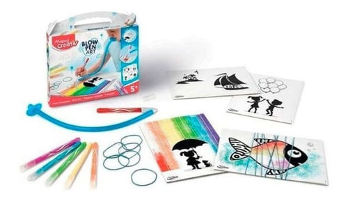 Marcadores X 6 Maped Blow Pen Art Aerógrafo 846715