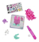 Pixobitz Plancha Con Accesorios Para Armar Rosa 6064692