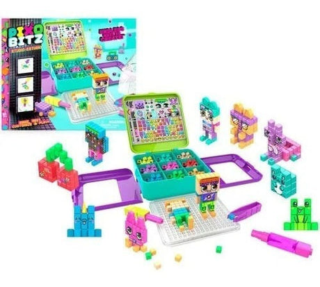 Pixobitz Studio Valija Dlx Armar Figuras + Formas 72904